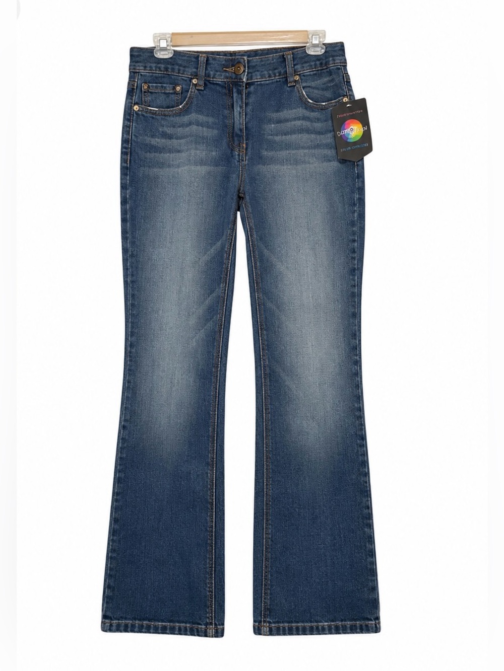 NWT Jeanology Vintage High Rise Blue Jeans. Size 10